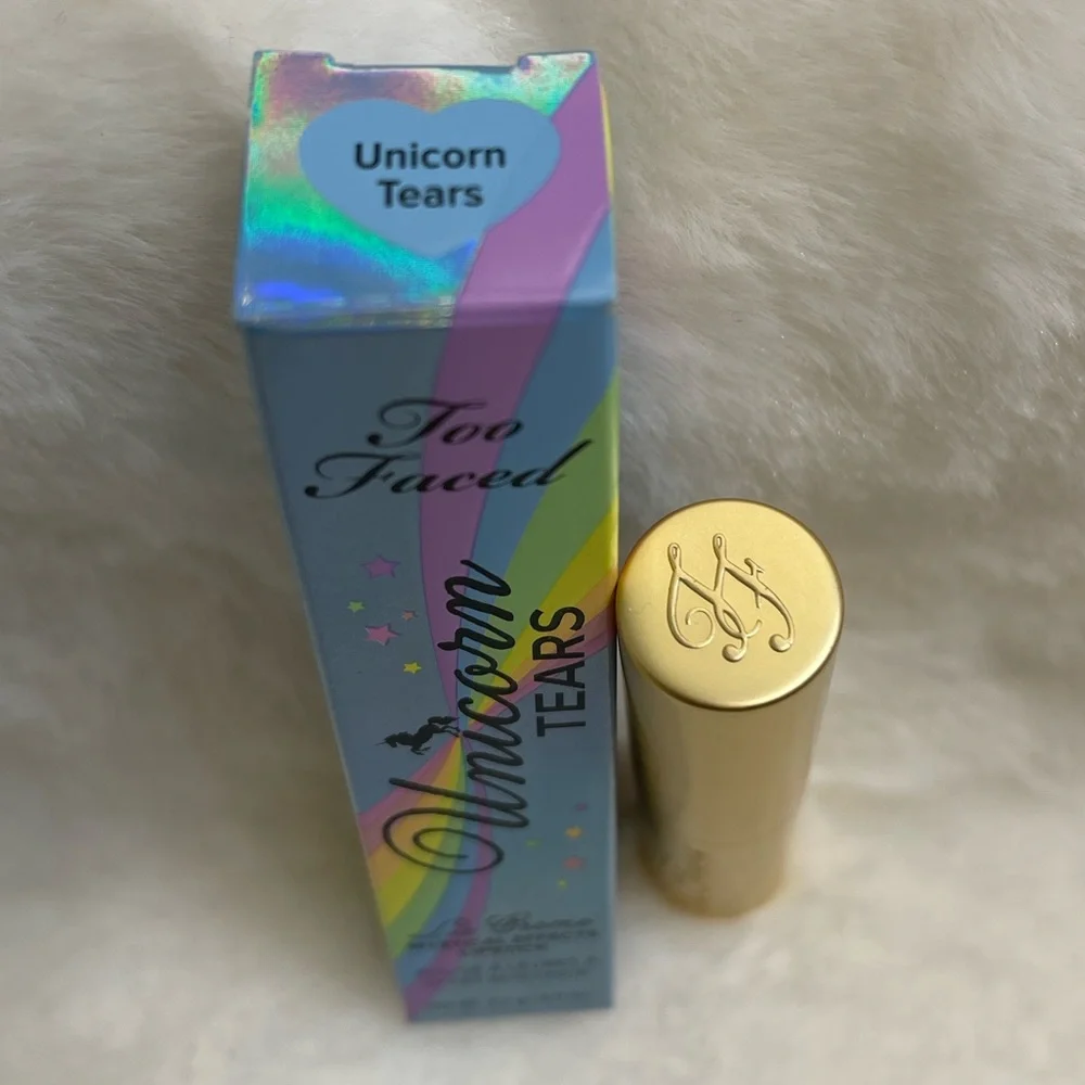 Too Faced Unicorn Tears Mystical Effects Lipstick 🦄✨💄